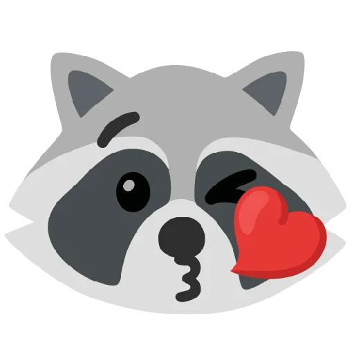 Эмодзи Raccmoji