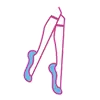 Эмодзи Legs