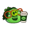 Эмодзи Angry birds for