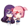 👭