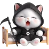Эмодзи Мрачный котик