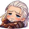 Эмодзи Chibi anime The Witcher