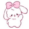 Эмодзи cute krolik ˚ʚ?ɞ˚