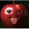 Эмодзи фрукты с языком