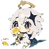 Эмодзи Genshin chibi