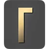 Эмодзи Gray Gold Font