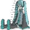 Эмодзи Hatsune Miku