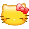 Эмодзи Hello Kitty emoji