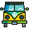 Эмодзи Hippie