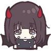 Эмодзи Menhera chibi