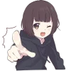 Эмодзи Менхера тян