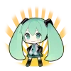 Эмодзи Hatsune Miku