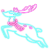 Эмодзи Neon Christmas