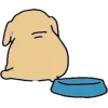 Эмодзи Nudaeng dog