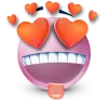 Эмодзи Pastel Pink Face