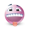 Эмодзи Pastel Pink Face