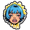 Эмодзи Pop Art Font