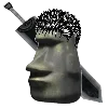 Эмодзи MOAI