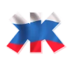 Эмодзи RUSSIA FONT