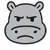 Эмодзи Бегемот