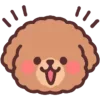 Эмодзи Той пудель
