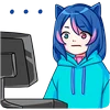 Эмодзи Уня