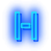 Эмодзи Blue font