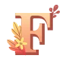 Эмодзи Осенний шрифт