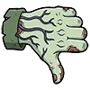 Эмодзи Zombie Font