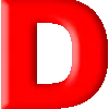 Эмодзи Красный шрифт