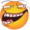 Эмодзи Сrazy Man