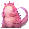 Эмодзи котзилла