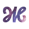 Эмодзи космический шрифт