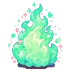 Эмодзи cute green