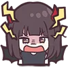 Эмодзи Devilish Menhera-chan