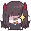 Эмодзи Devilish Menhera-chan