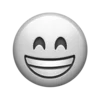 Эмодзи Black and white