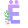 Эмодзи цветочный алфавит