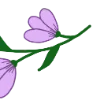 Эмодзи Flowers Font