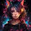 Эмодзи Necomimi