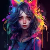 Эмодзи Necomimi