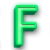 Эмодзи Neon Alphabet
