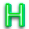 Эмодзи Neon Alphabet