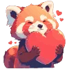 Эмодзи Red Pandas