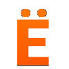 Эмодзи orange font