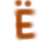 Эмодзи Осенний шрифт