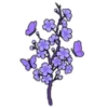 Эмодзи Purple emoji kwii