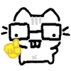 Эмодзи cat basil