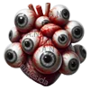 Эмодзи bloody ribbons