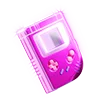 Эмодзи retro pink 3D